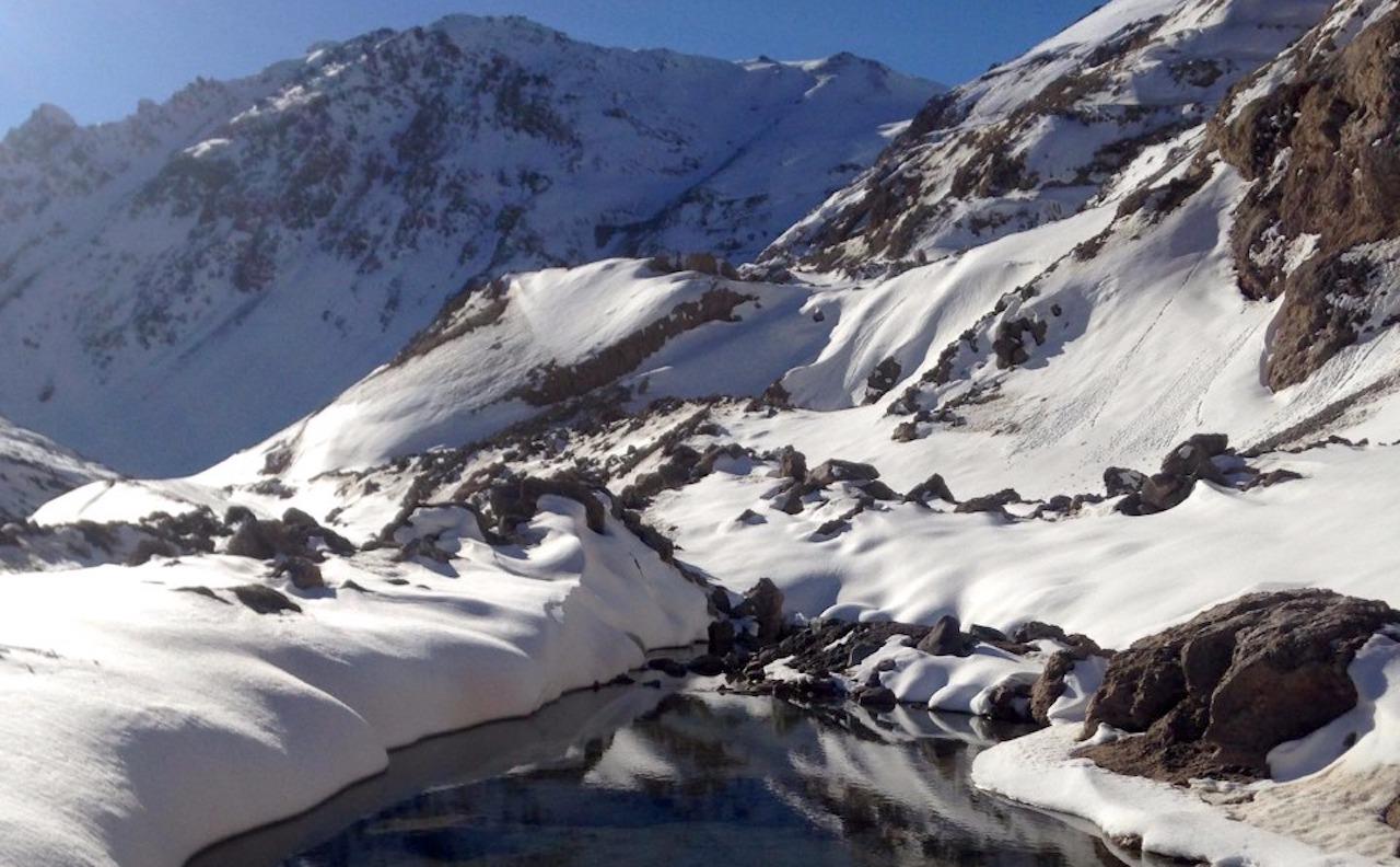 Cajon del maipo: Excursão de dia inteiro às Termas do Valle de Colina