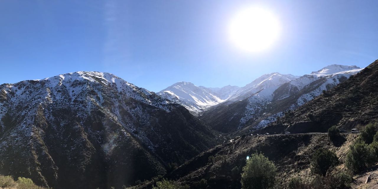 Cordillera Panorámica. Valle Nevado y Farellones